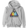 Imagine Dragons - Mikina Triangle Logo - Muž Unisex Biela