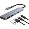 USB HUB Techly Hub USB 4p. 2USB 3.2-2USB-C
