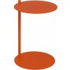 noo.ma Príručný stolík Ande Orange Peel – oranžová oceľ