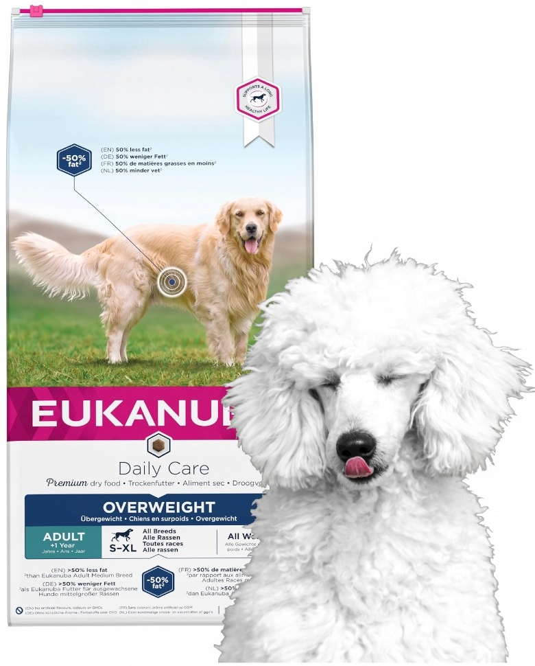 Eukanuba Daily Care Overweight Adult Dog 12 kg