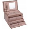 Friedrich Lederwaren Luxusná ružová šperkovnica Classico Rosé 23238-90