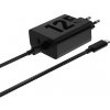 Nabíjačka Motorola MCD-1252 TurboPower Duo 2xUSB-C 125W s dátovým káblom USB-C čierna