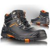 VM Footwear Obuv VM HALIFAX 2710-S3, kotníková s kompozitní tužinkou a planžetou 2710-S3/40 40 Černá/oranžová