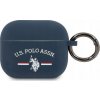 US Polo Assn Ochranné pouzdro pro AirPods 3, tmavě modrá