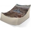 Sablio Sedací vak Lounge Rím Vatikán Námestie svätého Petra - 80 x 95 x 50 cm