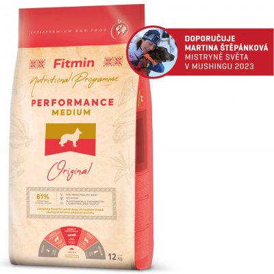 Fitmin dog medium performance 12 kg