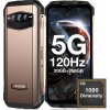 DOOGEE V30T 5G Outdoor mobilné telefóny mobilné telefóny Dimensions 1080 20GB + 256GB 10800mAh 108MP - zlatá V30T