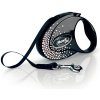 flexi Glam Splash Crystal Tape (pásik), veľkosť S, čierna
