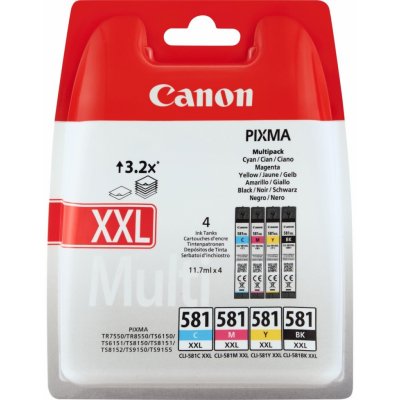 Canon CLI-581XXL BK/C/M/Y Multipack - originálny