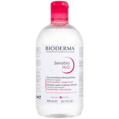 BIODERMA Sensibio H2O 500 ml micelárna voda pre citlivú pleť pre ženy