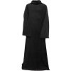 Verk Fleecová TV deka s rukávmi Snuggie 180 x 140 cm čierna