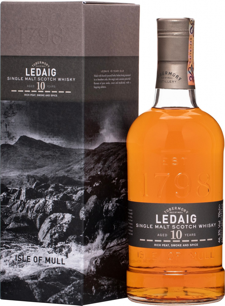 Ledaig 10y 46,3% 0,7 l (kartón)