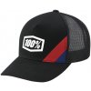 100% šiltovka CORNESTONE X-Fit Trucker čierna veľ. UNI