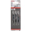 BOSCH 2608637788 pílky do priamočiarej píly T119BO 83mm, drevo, vláknité dosky, oblúk 3ks