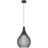 Eglo Eglo 900828 - Luster na lanku RAZONI 1xE27/40W/230V čierna EG900828 + záruka 3 roky zadarmo + záruka 3 roky zadarmo