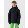 4F Chlapčenská technická bunda TTJAM532 - Čierna, 164 Čierna, 164