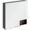 Villeroy & Boch My View+ skrinka 80x16.8x75 cm so zrkadlom dub B48280RH