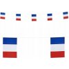 BANNEROVÁ GIRLANDA PAPIEROVÁ VLAJKA FRANCÚZSKA 6 M