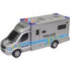 Made Auto policejní dodávka, na setrvačník se zvukem, 19,5cm