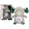 LEAN Toys Spiaci sloník Medvedík Melodies Lights Star Projector Grey