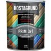 Hostagrund Prim 3v1 S2177 základná i vrchná farba na kov, 0199 čierna, 600 ml