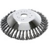 Oceľová kefa 20 cm x 25,4 mm na burinu pre krovinorezy a motorové vyžínače