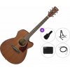 Ibanez PC12MHCE-OPN Premium SET Open Pore Natural Elektroakustická gitara Jumbo