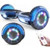 Retoo elektrický Hoverboard s LED svetlom modrý