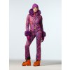 Overal Goldbergh Zafira Ski Suit Faux Border Snake Pink XS