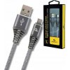 Gembird CC-USB2B-AMCM-1M-WB2 USB 2.0 AM na typ C (AM/CM), 1m, sivý, bílý