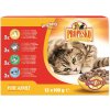Propesko Cat kura hovädzie králik losos 12 x 100 g