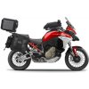 SHAD Kompletná sada sedlových brašní TERRA TR40 adventure a hliníkového kufra SHAD TERRA BLACK 37L vrátane montážnej sady SHAD Ducati Multistrada 1200 V4