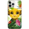 AppleMix DISNEY kryt pre Apple iPhone 12 / 12 Pro - Leví kráľ - Simba - gumový - priehľadný