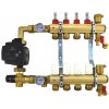 Rozdeľovač pre kúrenie so skupinou čerpadiel GRUNDFOS 3