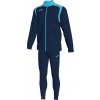 Joma Súprava TRACKSUIT CHAMPION V DARK NAVY-FLUOR TURQUIOSE Veľkosť: M