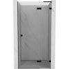 MEXEN/S - Lunar L sprchové dvere krídlové pravé 70, transparent, čierna 834L-070-000-70-00-P