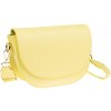 NovaKabelka.sk Ramona Limone kožená talianska crossbody kabelka žltá