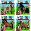 Simba Kůň Champion Beautys 19 cm Hnědý s bílou hřívou