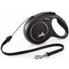 Vodítko FLEXI Classic New M lanko 8m/20kg čierna