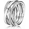 PANDORA prsten Propletený 52 190919CZ-52