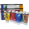Daler Rowney Graduate maliarska sada akrylových metalických farieb 6 x 75 ml
