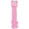 Prasiatko s latexovým lanom a chrópacím zvukom 15 cm, latex, HipHop