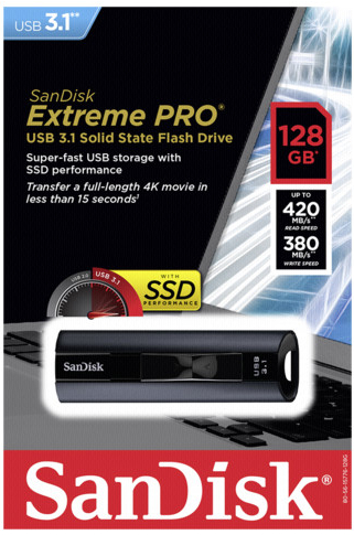 SanDisk Cruzer Extreme PRO 128GB SDCZ880-128G-G46