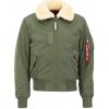 Alpha Industries Injector III zimná bunda sage green Farba: zelená, Veľkosť: L