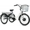 Elektrobicykel Leader Fox trojkolka BORMIO, model 2025 518 Wh biela