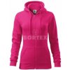 Mikina dámska MALFINI-TRENDY ZIPPER (purpurová)
