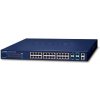 OPRAVENÉ - Planet SGS-5240-24P4X L2/L3 PoE switch, 24x 1GE, 4x 10G SFP+, PoE 802.3at 30/370W, stohovanie