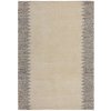 Flair Rugs , Ručne tkaný kusový koberec Minerals Border Black/White, 160x230, biela, chodba / predsieň