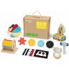 TOOKY TOY Box XXL Montessori Vzdelávací 6v1 Senzorický 0-6 Mies