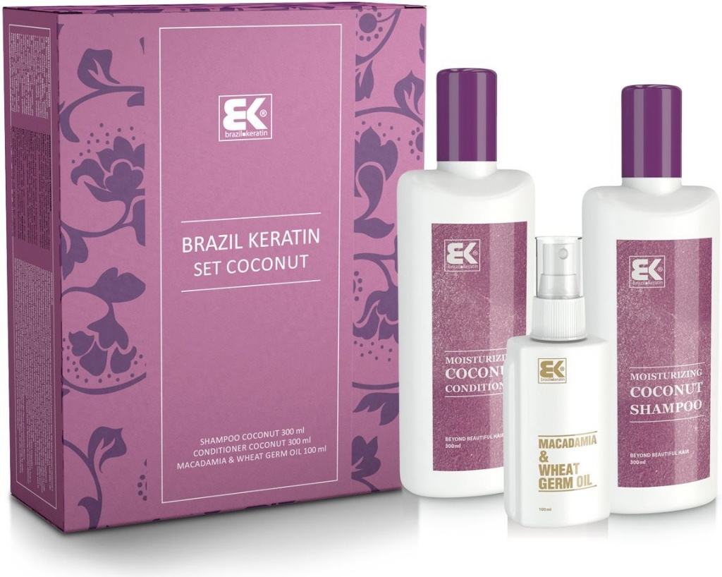 Brazil Keratin Bio Volume šampón 300 ml + kondicioner 300 ml + sérum 100 ml darčeková sada